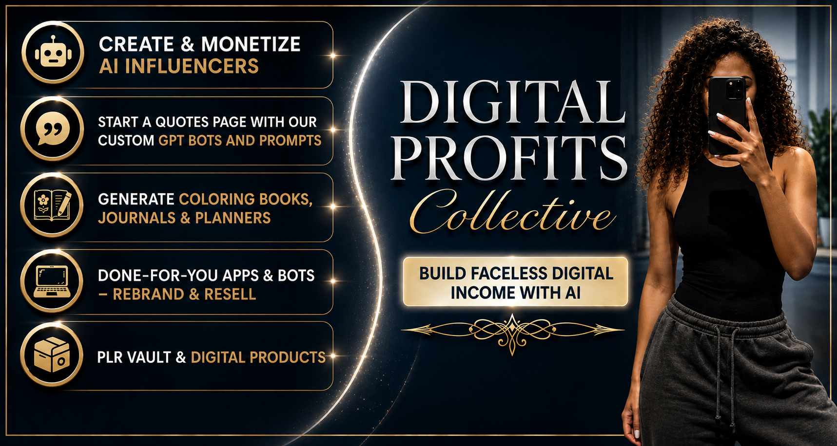 Digital Profits Collective — Judith's Skool community